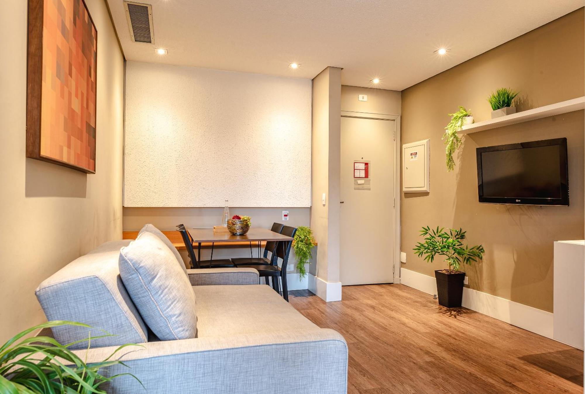 Apartamento Estudio Aconchegante Com Ac, Vaga *